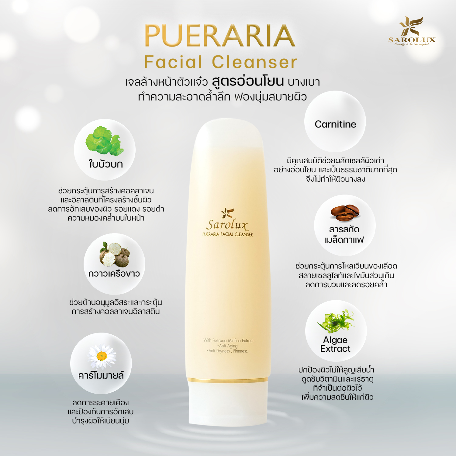 พูราเรีย เฟเชี่ยล คลีนเซอร์ (Pueraria Facial Cleanser)