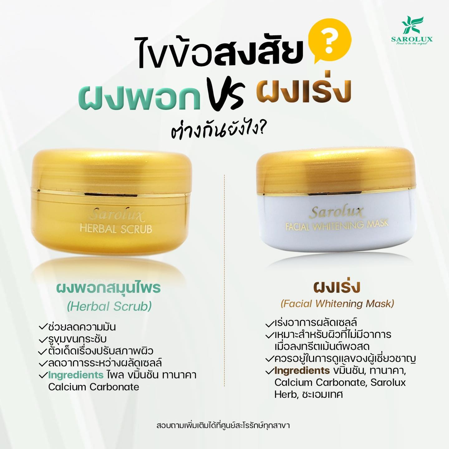 ไขข้อสงสัย ผงพอก และ ผงเร่ง ต่างกันอย่างไร