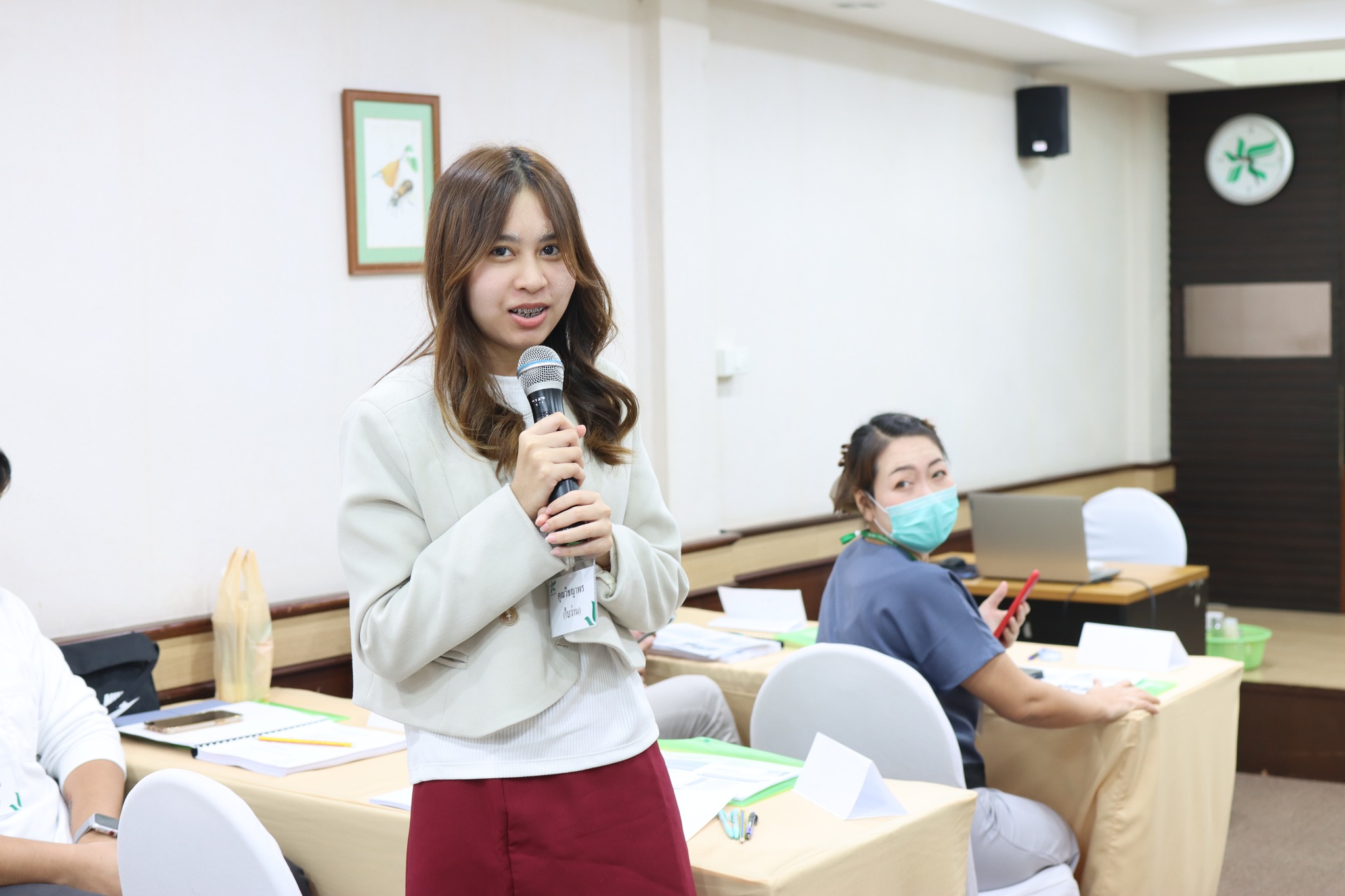 ประมวลภาพการอบรมเชิงปฏิบัติการหลักสูตรการบริหารธุรกิจศูนย์ความงามสะโรรักษ์ รุ่นที่73 ในวันที่ 11 กย.66