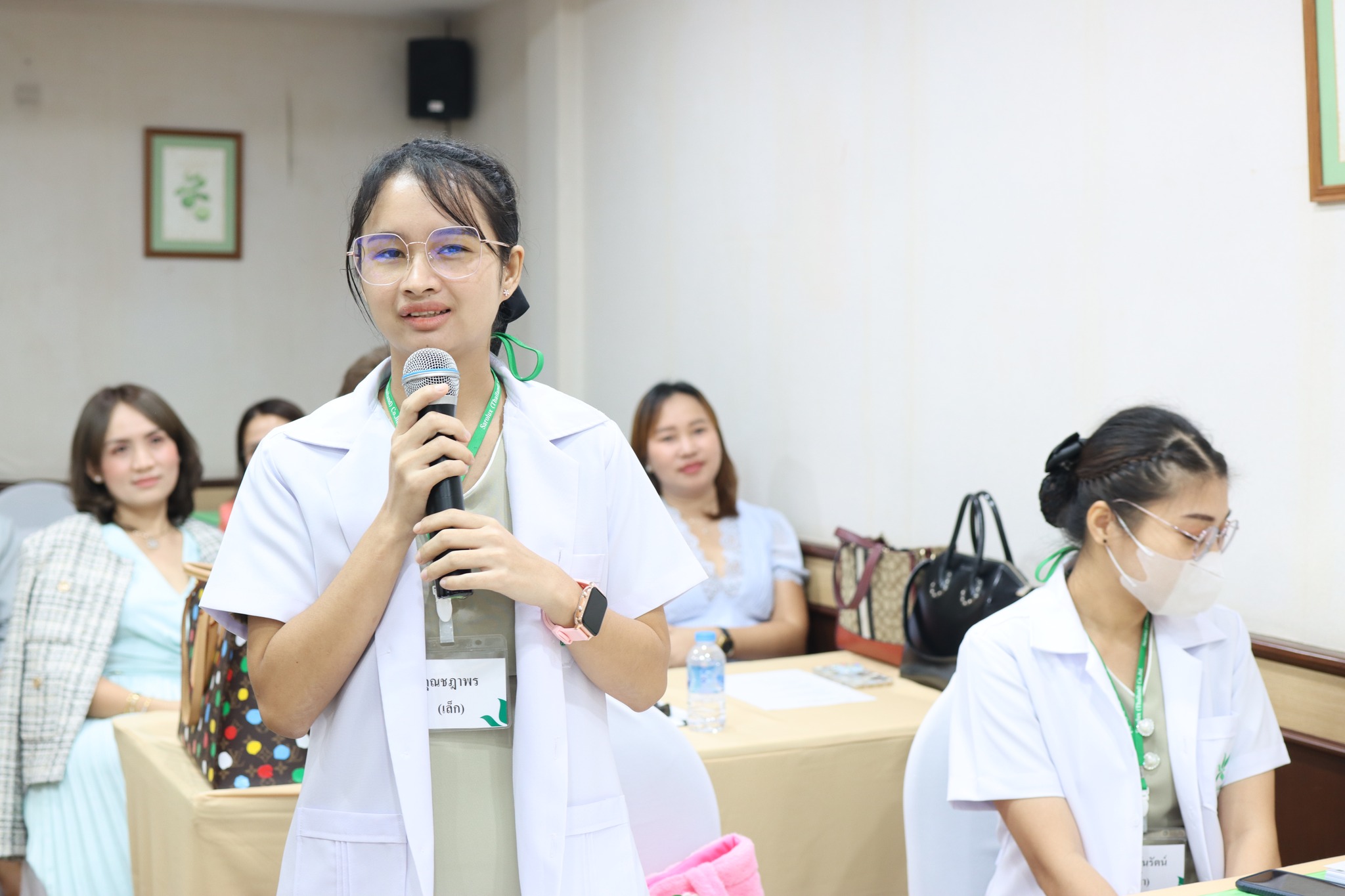 ประมวลภาพการอบรมเชิงปฏิบัติการหลักสูตรการบริหารธุรกิจศูนย์ความงามสะโรรักษ์ รุ่นที่73 ในวันที่ 11 กย.66