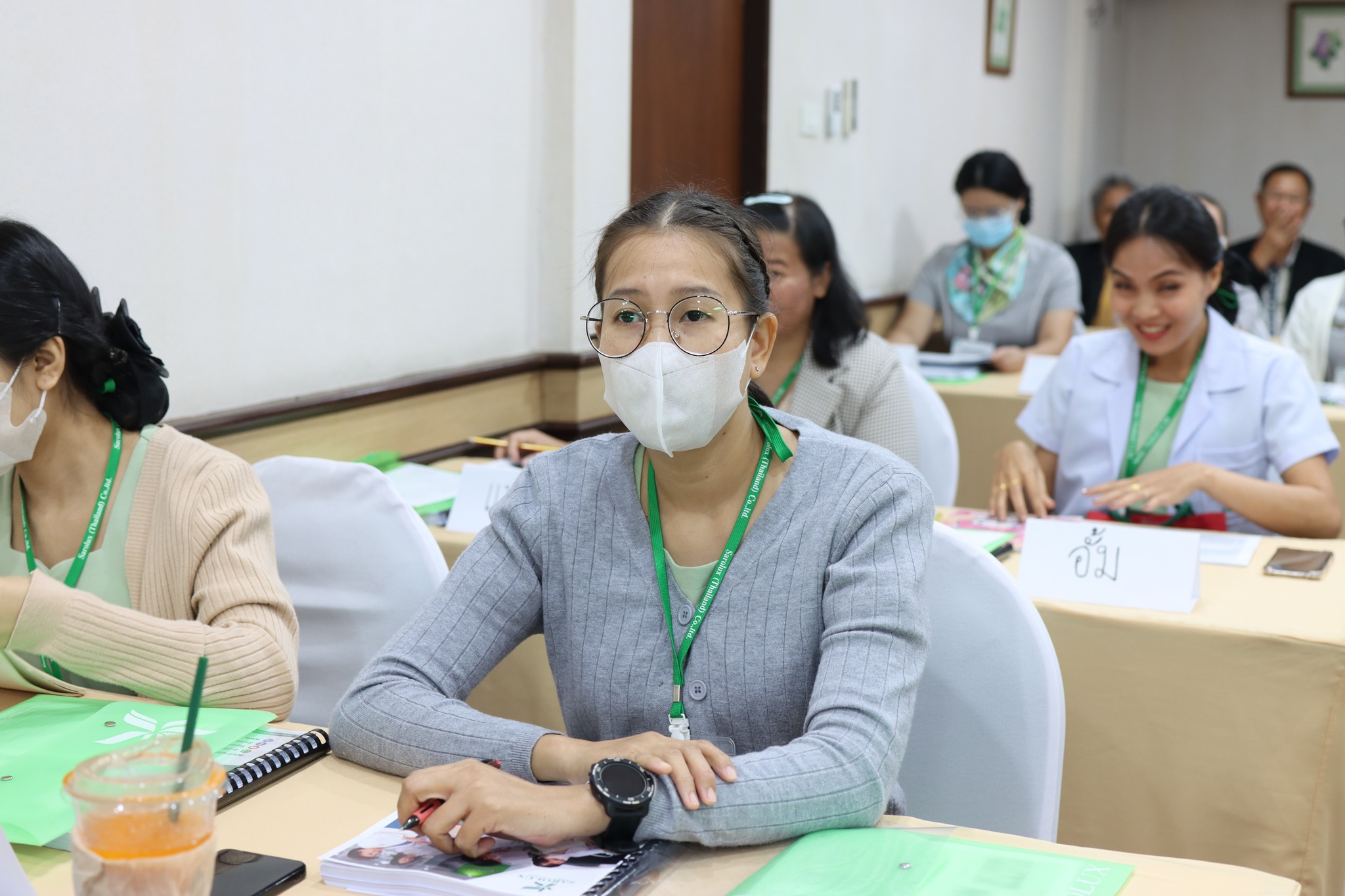 ประมวลภาพการอบรมเชิงปฏิบัติการหลักสูตรการบริหารธุรกิจศูนย์ความงามสะโรรักษ์ รุ่นที่73 ในวันที่ 11 กย.66