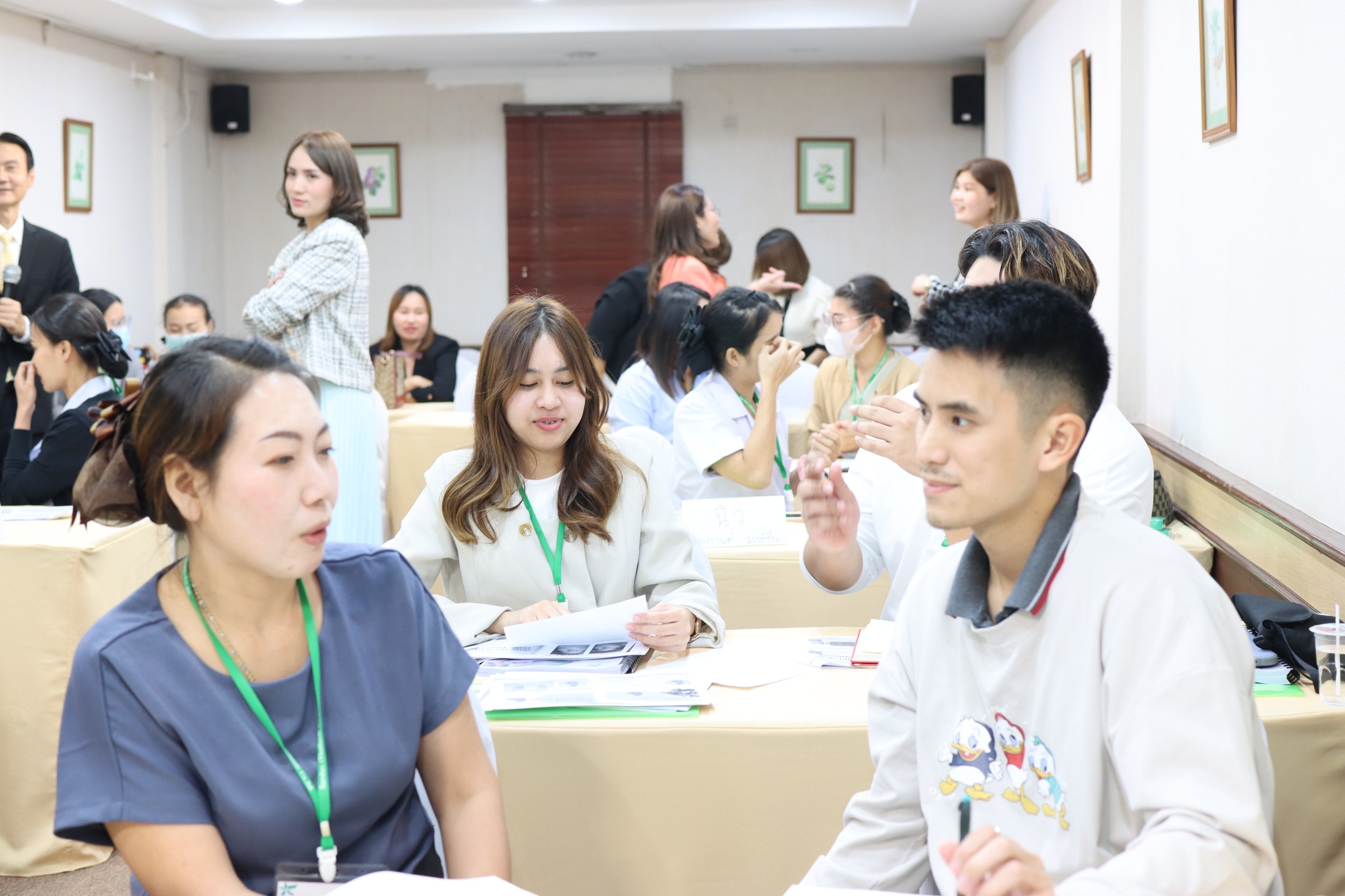 ประมวลภาพการอบรมเชิงปฏิบัติการหลักสูตรการบริหารธุรกิจศูนย์ความงามสะโรรักษ์ รุ่นที่73 ในวันที่ 11 กย.66