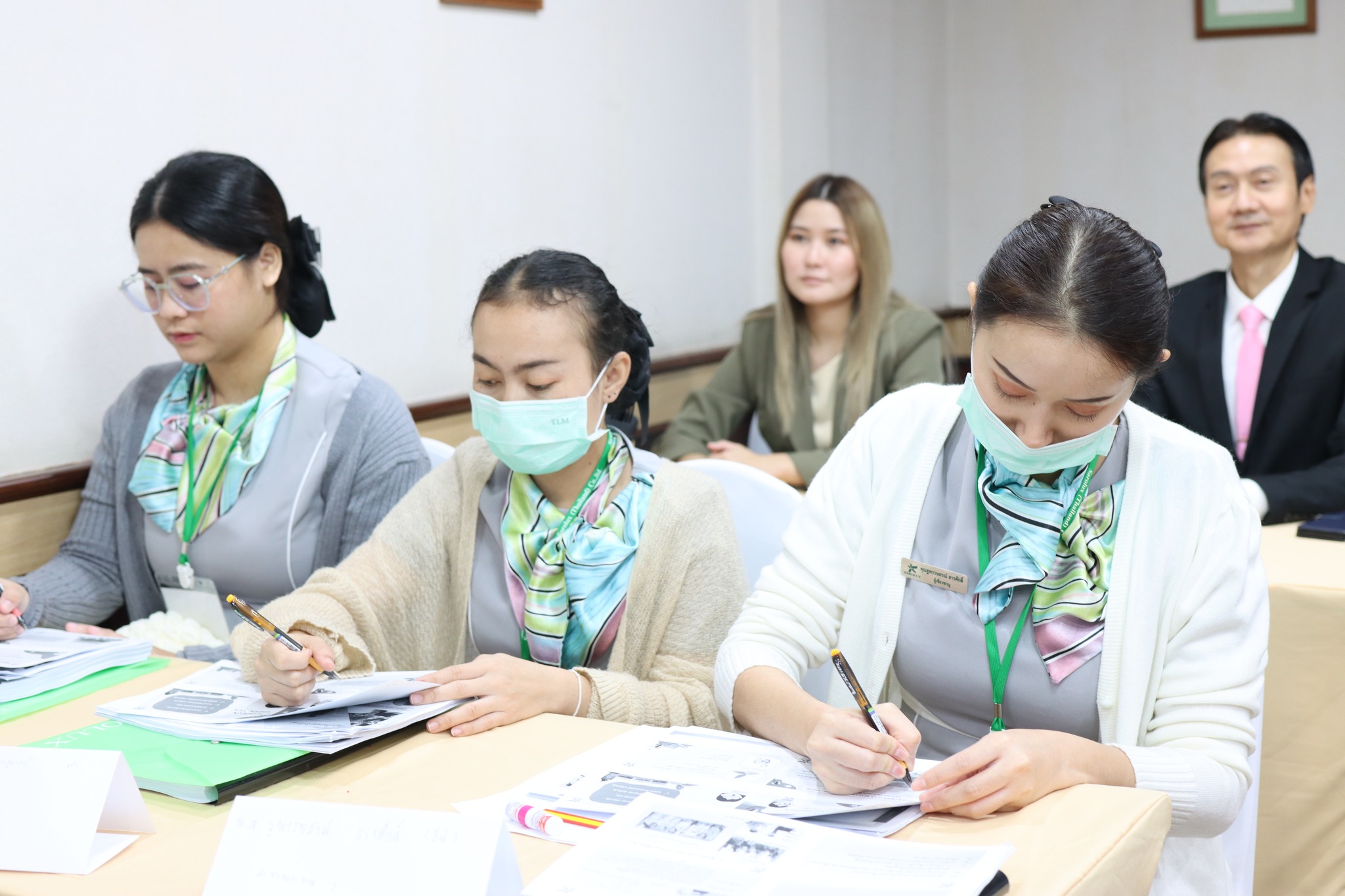 ประมวลภาพการอบรมเชิงปฏิบัติการหลักสูตรการบริหารธุรกิจศูนย์ความงามสะโรรักษ์ รุ่นที่73 ในวันที่ 12 กย.66