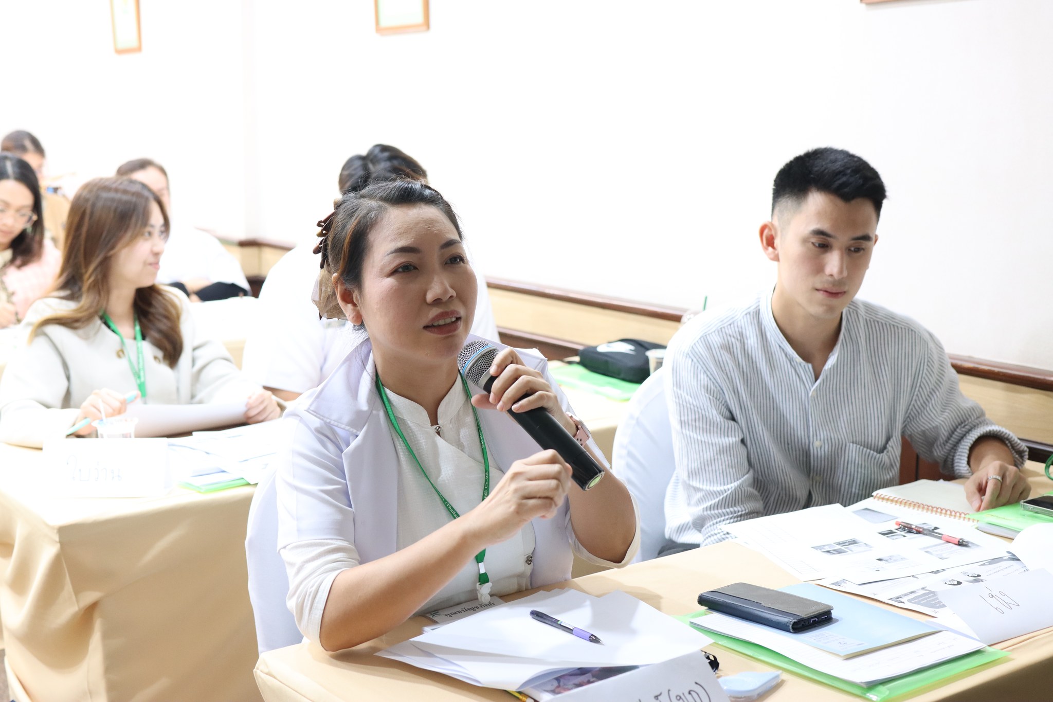 ประมวลภาพการอบรมเชิงปฏิบัติการหลักสูตรการบริหารธุรกิจศูนย์ความงามสะโรรักษ์ รุ่นที่73 ในวันที่ 12 กย.66