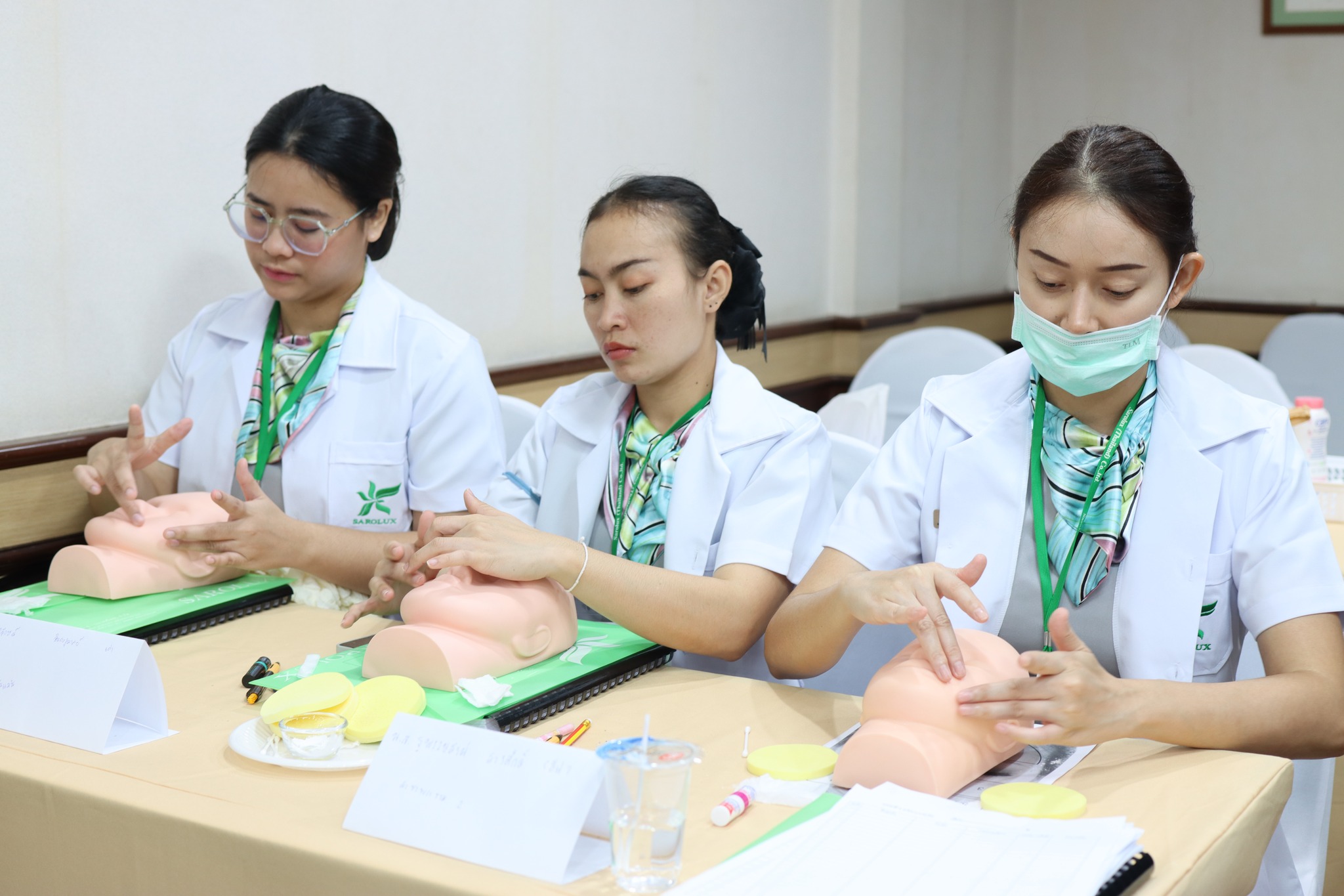 การอบรมเชิงปฏิบัติการหลักสูตรการบริหารธุรกิจศูนย์ความงามสะโรรักษ์ รุ่นที่73 ในวันที่ 13 กย.66