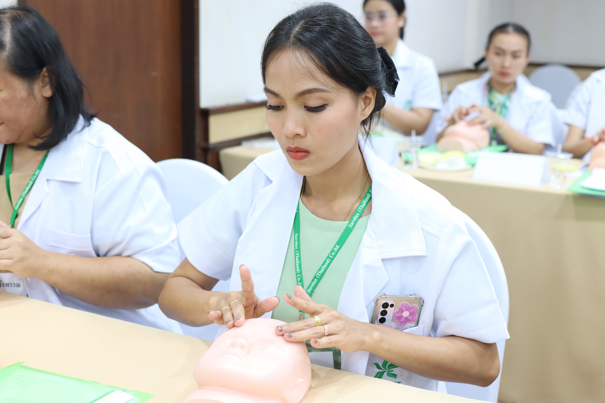 การอบรมเชิงปฏิบัติการหลักสูตรการบริหารธุรกิจศูนย์ความงามสะโรรักษ์ รุ่นที่73 ในวันที่ 13 กย.66