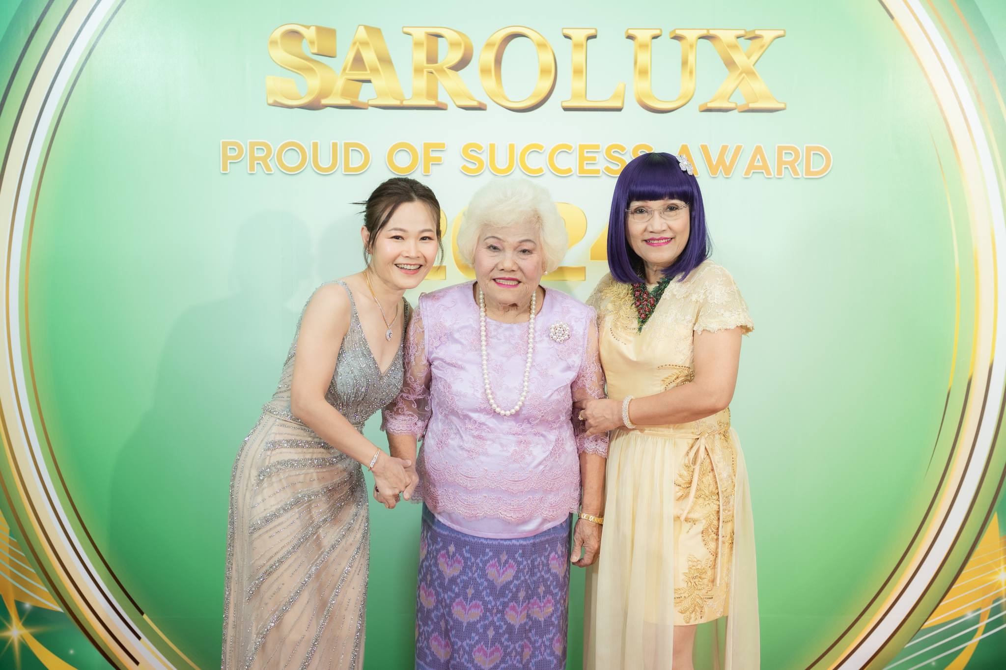 ประมวลภาพสวยในงานวันแห่งความสำเร็จในปี2567 Sarolux Proud of Success Award 2024