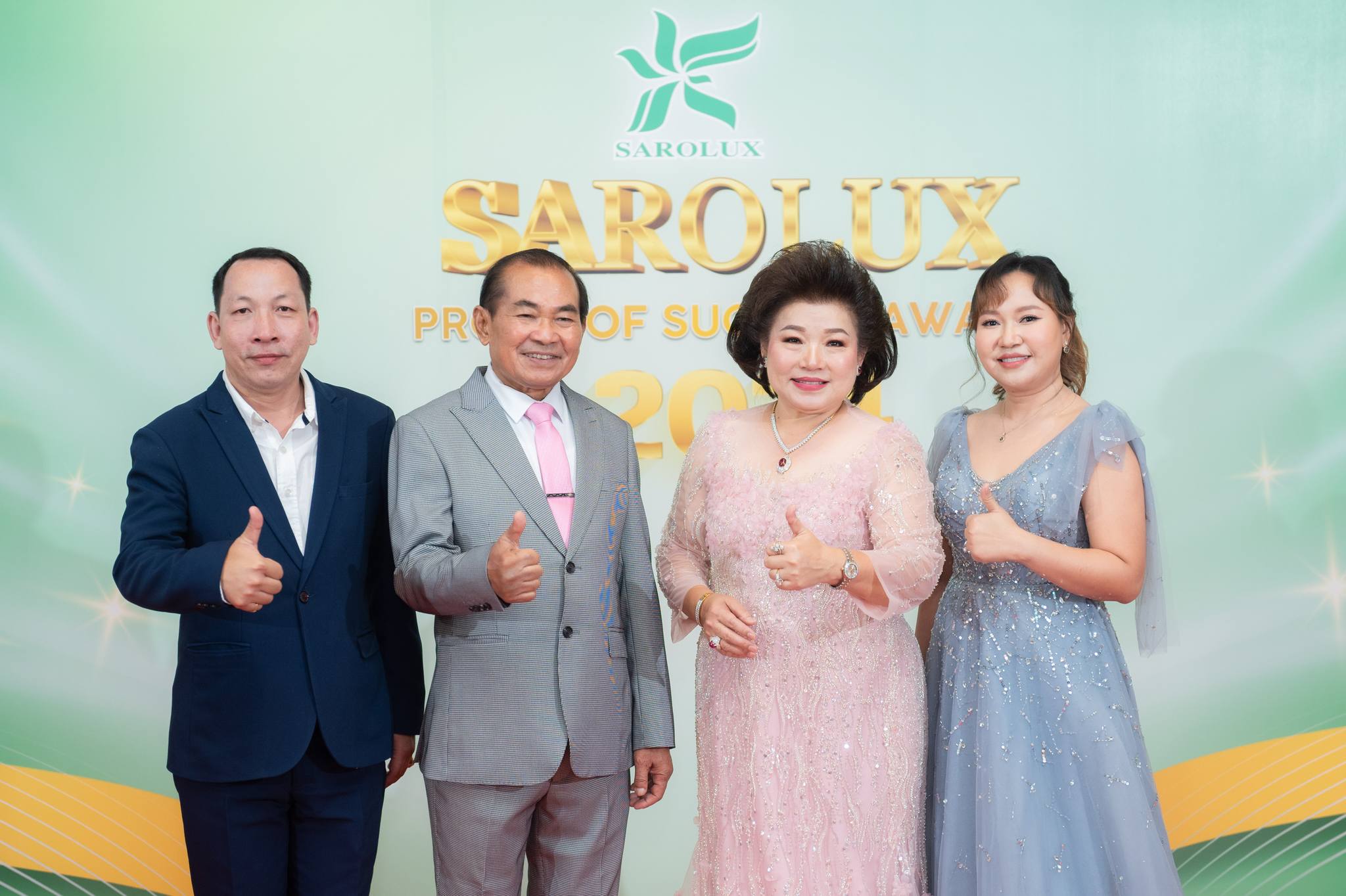 ประมวลภาพสวยในงานวันแห่งความสำเร็จในปี2567 Sarolux Proud of Success Award 2024