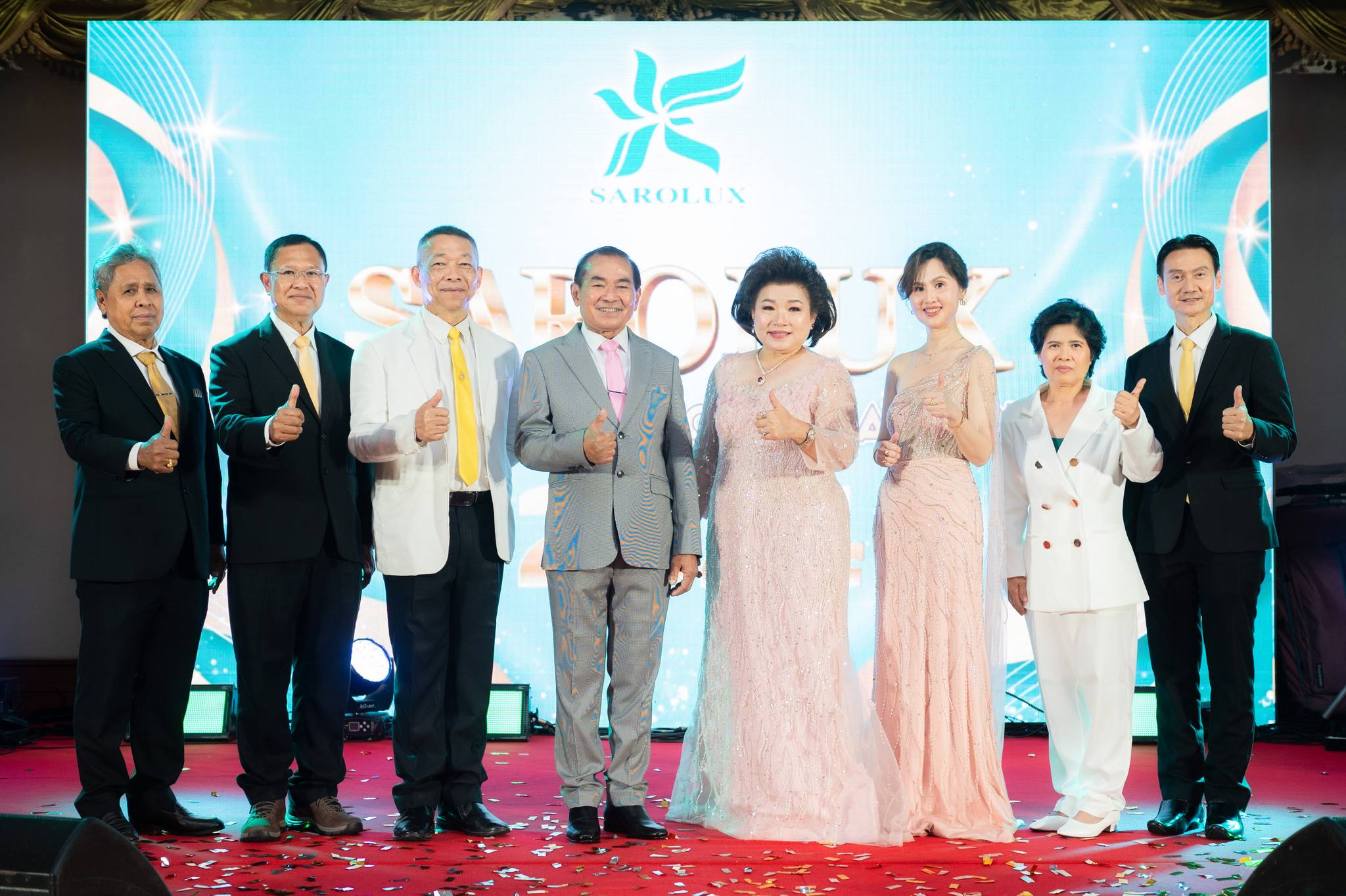 ประมวลภาพสวยในงานวันแห่งความสำเร็จในปี2567 Sarolux Proud of Success Award 2024