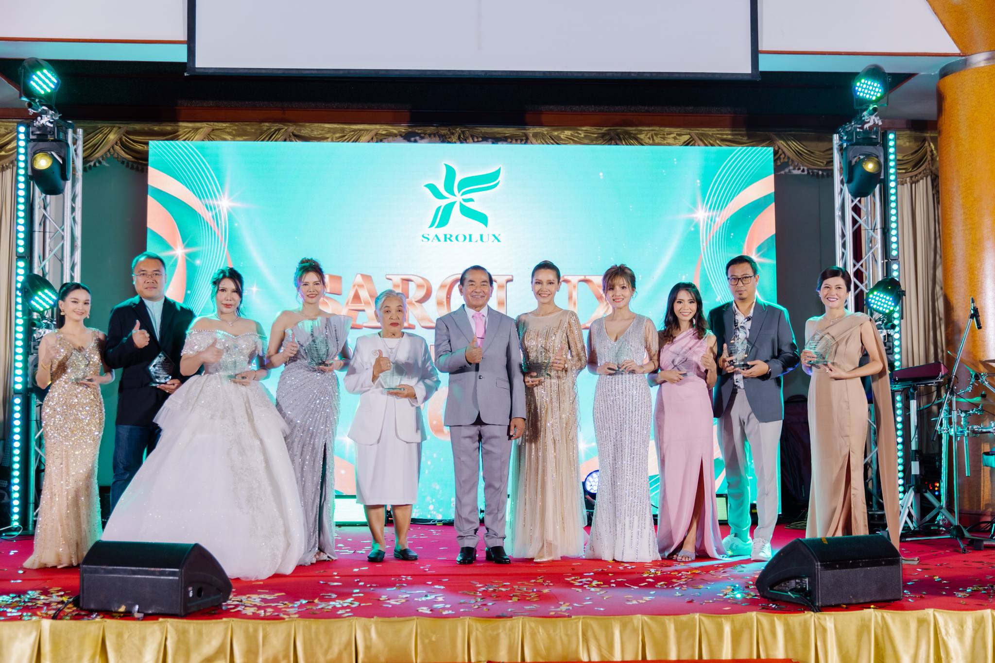 รวมรางวัลงานวันแห่งความสำเร็จ Sarolux Proud of Success Award 2024