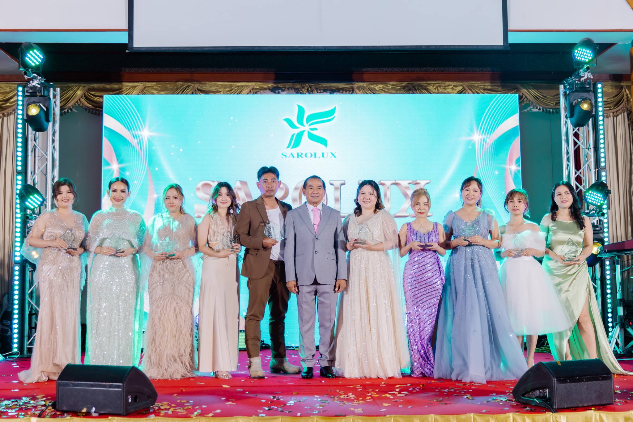 รวมรางวัลงานวันแห่งความสำเร็จ Sarolux Proud of Success Award 2024