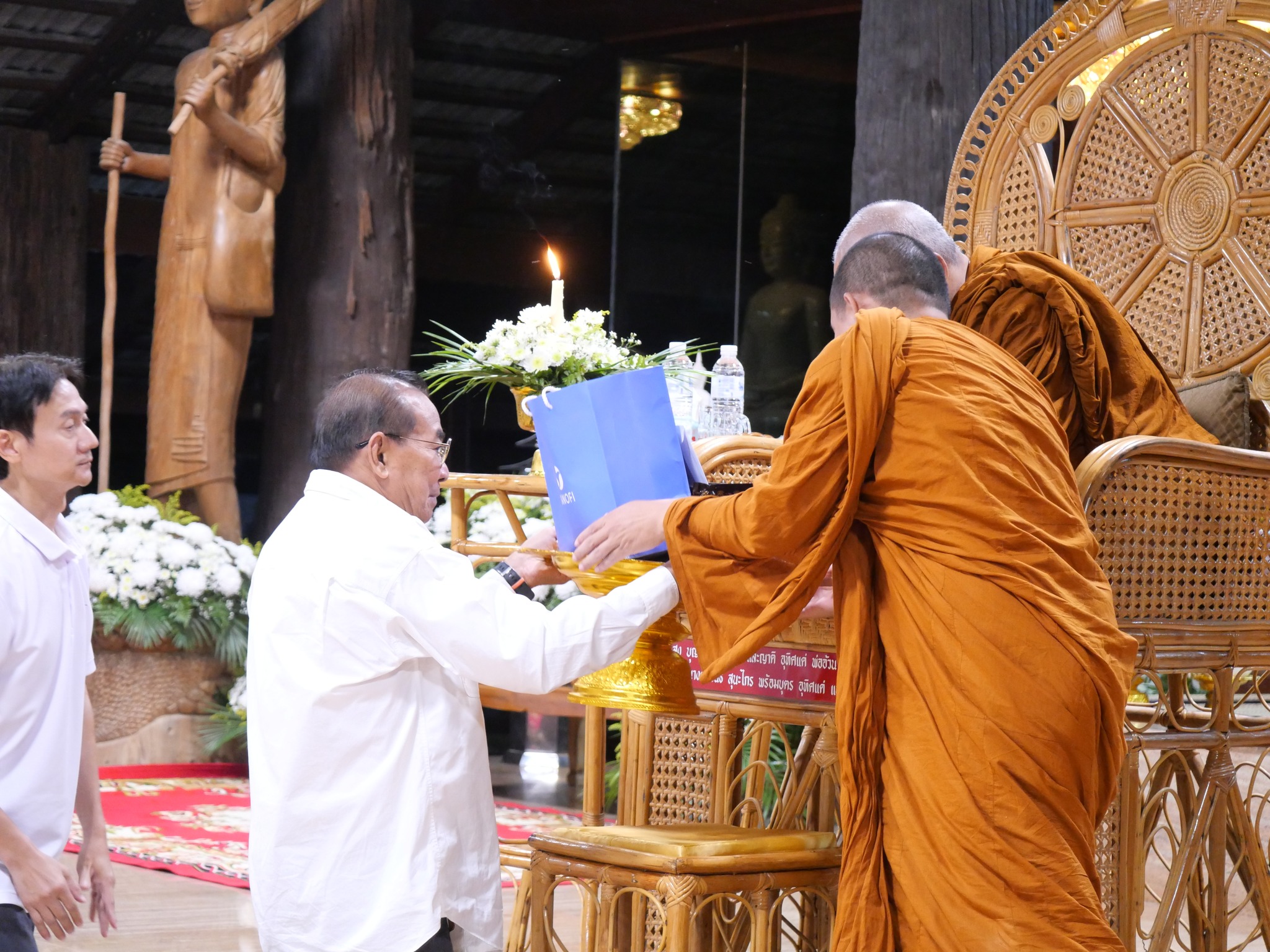 ร่วมทำบุญทอดกฐินสามัคคี ปี 2567 ณ.วัดป่าพุทธธรรมผาบ่อง อ.เอราวัณ จ.เลย