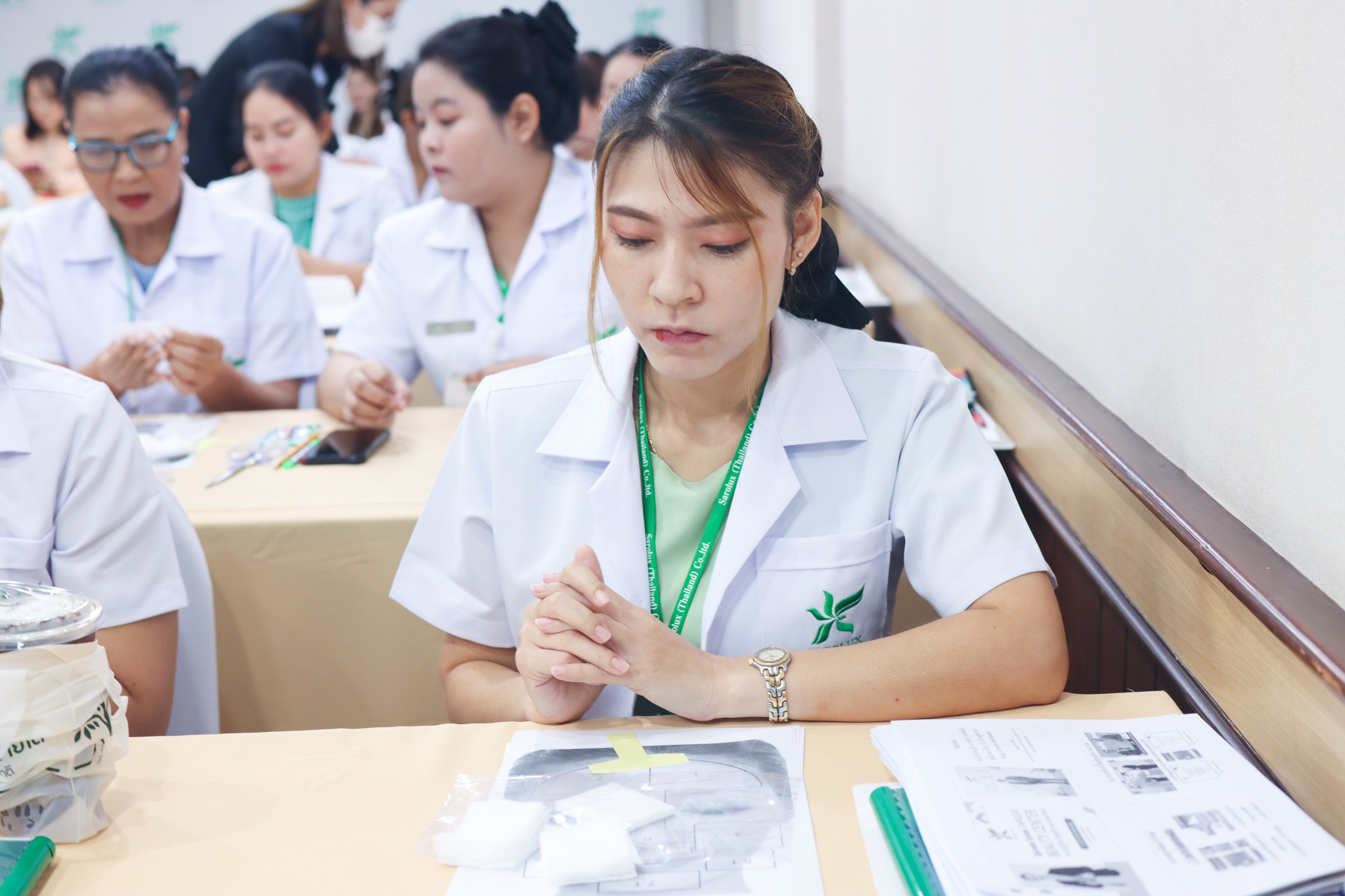 การอบรมเชิงปฎิบัติการหลักสูตรการบริหารศูนย์ความงามสะโรรักษ์ รุ่นที่ 75 วันที่ 17 กันยายน 2568 วันที่ 3