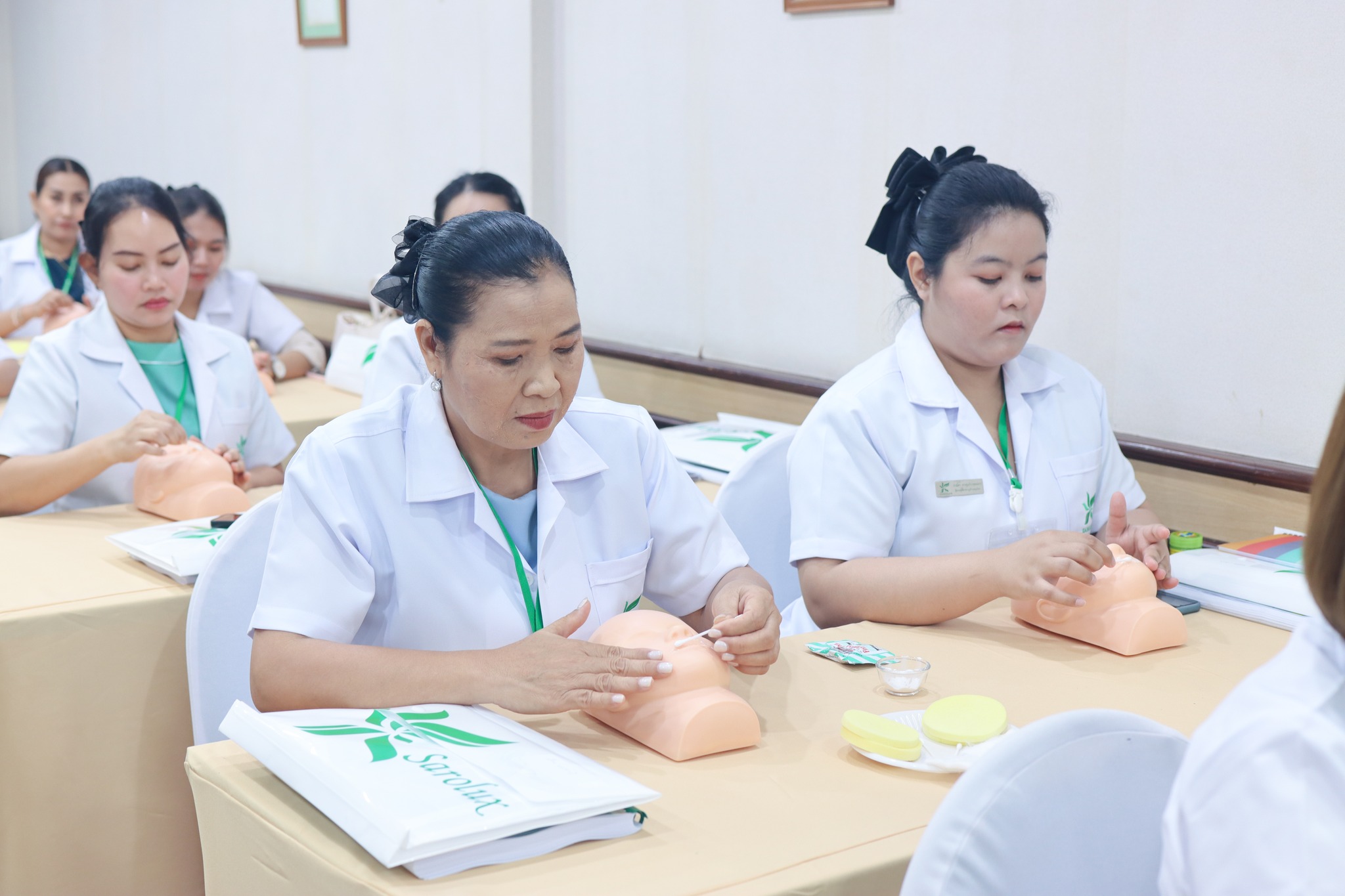 การอบรมเชิงปฎิบัติการหลักสูตรการบริหารศูนย์ความงามสะโรรักษ์ รุ่นที่ 75 วันที่ 17 กันยายน 2568 วันที่ 3