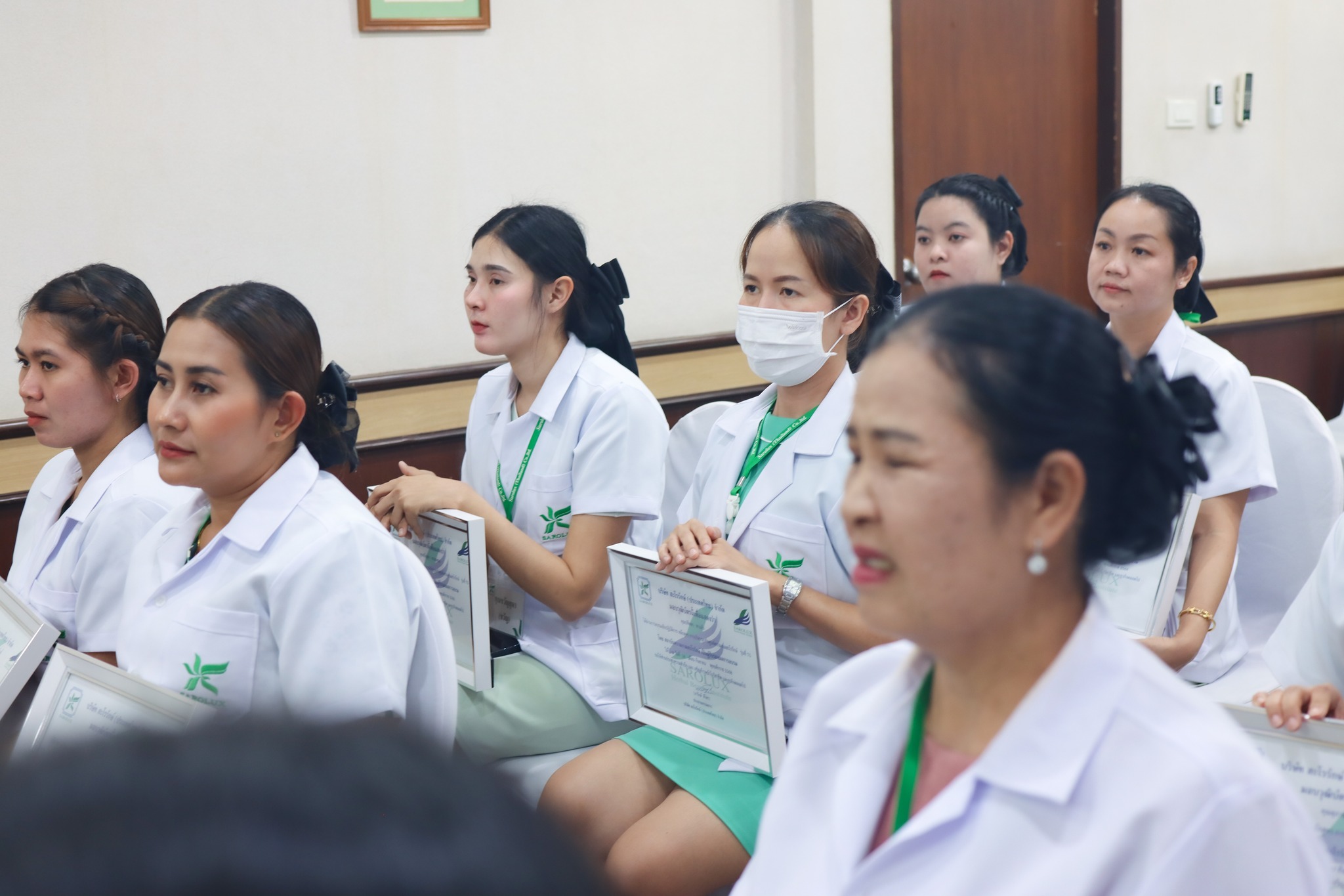 การอบรมเชิงปฎิบัติการหลักสูตรการบริหารศูนย์ความงามสะโรรักษ์ รุ่นที่ 75 วันที่ 18 กันยายน 2568 วันที่ 4