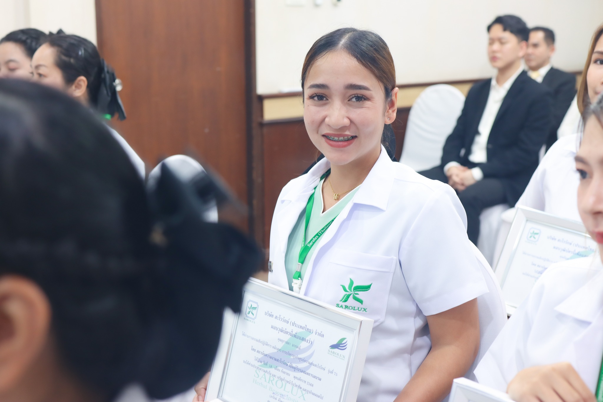 การอบรมเชิงปฎิบัติการหลักสูตรการบริหารศูนย์ความงามสะโรรักษ์ รุ่นที่ 75 วันที่ 18 กันยายน 2568 วันที่ 4