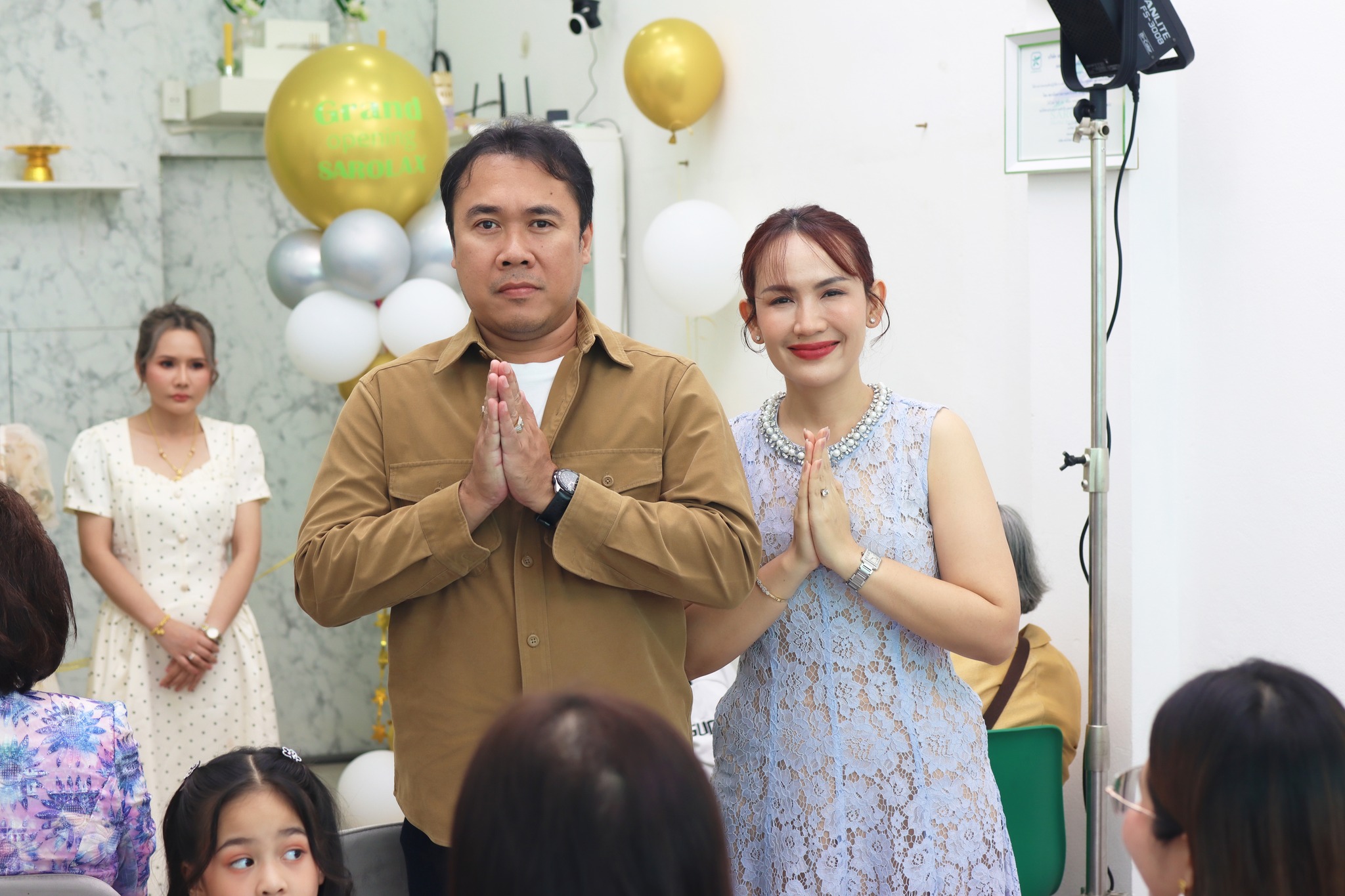 พิธีเปิดศูนย์ความงามสะโรรกษ์สาขาแม่กลอง จ.สมุทรสงคราม