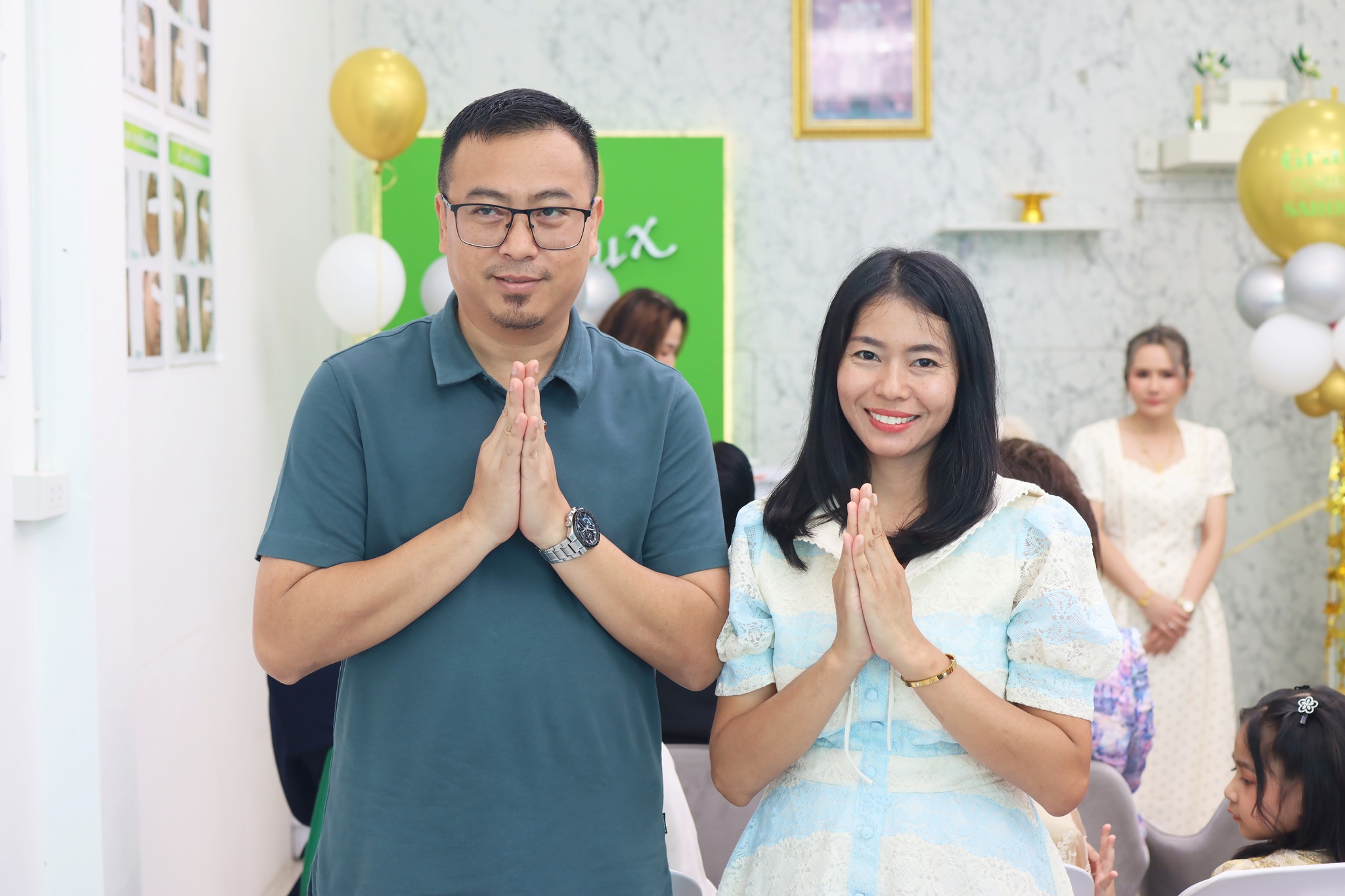พิธีเปิดศูนย์ความงามสะโรรกษ์สาขาแม่กลอง จ.สมุทรสงคราม