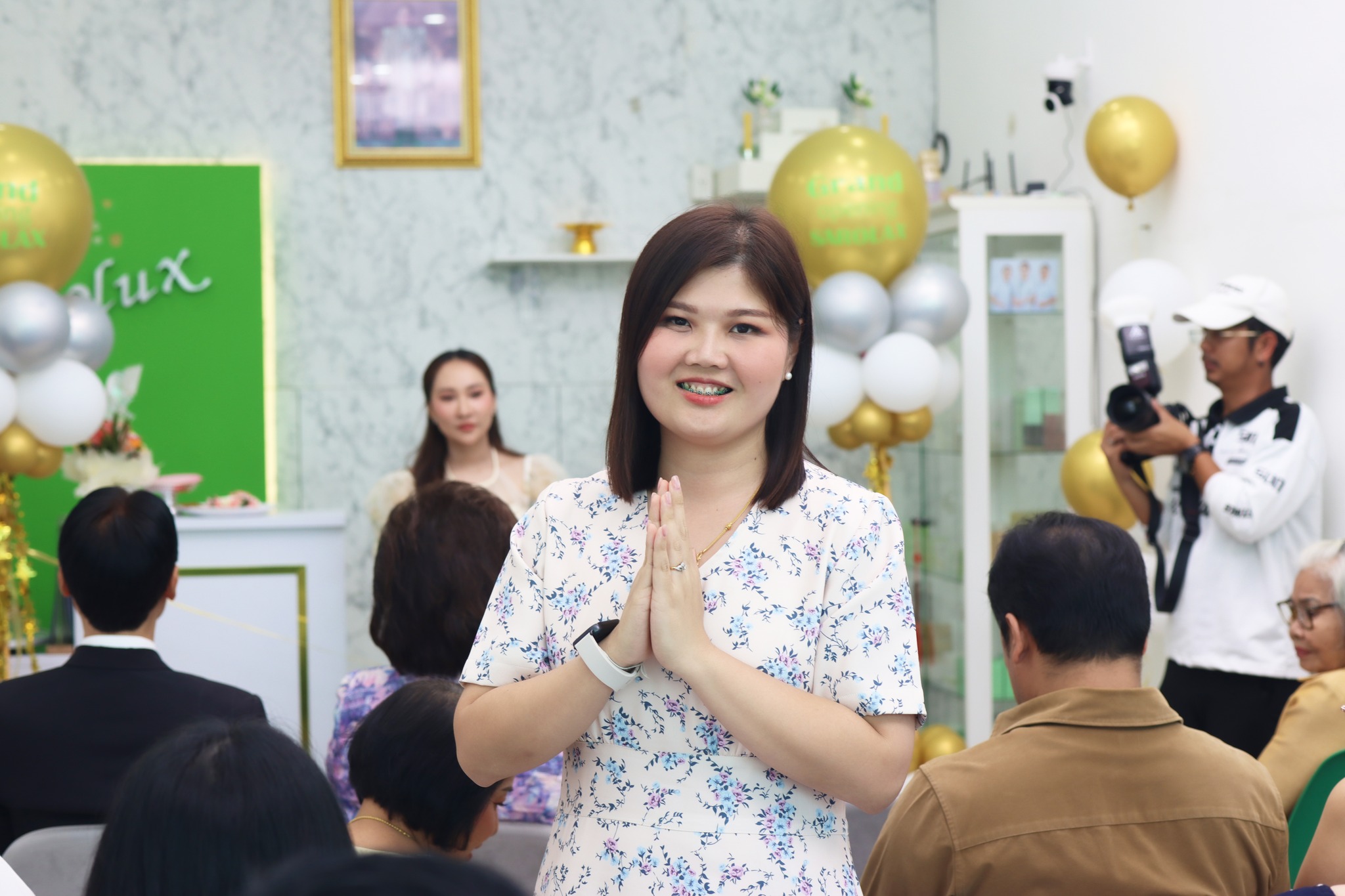 พิธีเปิดศูนย์ความงามสะโรรกษ์สาขาแม่กลอง จ.สมุทรสงคราม