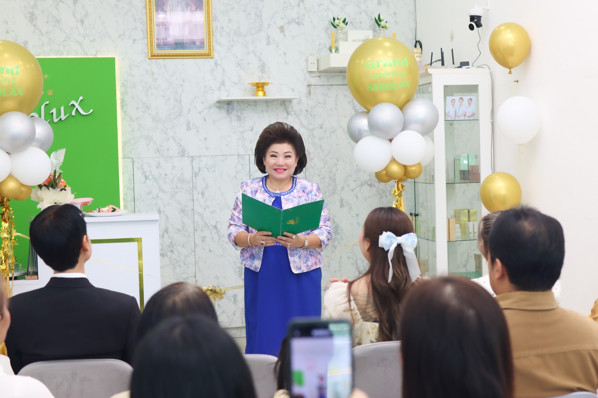 พิธีเปิดศูนย์ความงามสะโรรกษ์สาขาแม่กลอง จ.สมุทรสงคราม