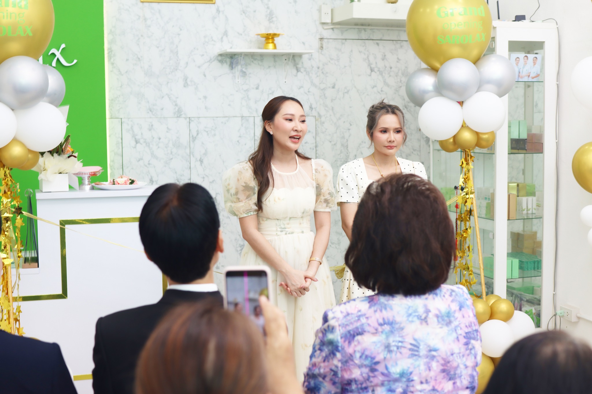พิธีเปิดศูนย์ความงามสะโรรกษ์สาขาแม่กลอง จ.สมุทรสงคราม