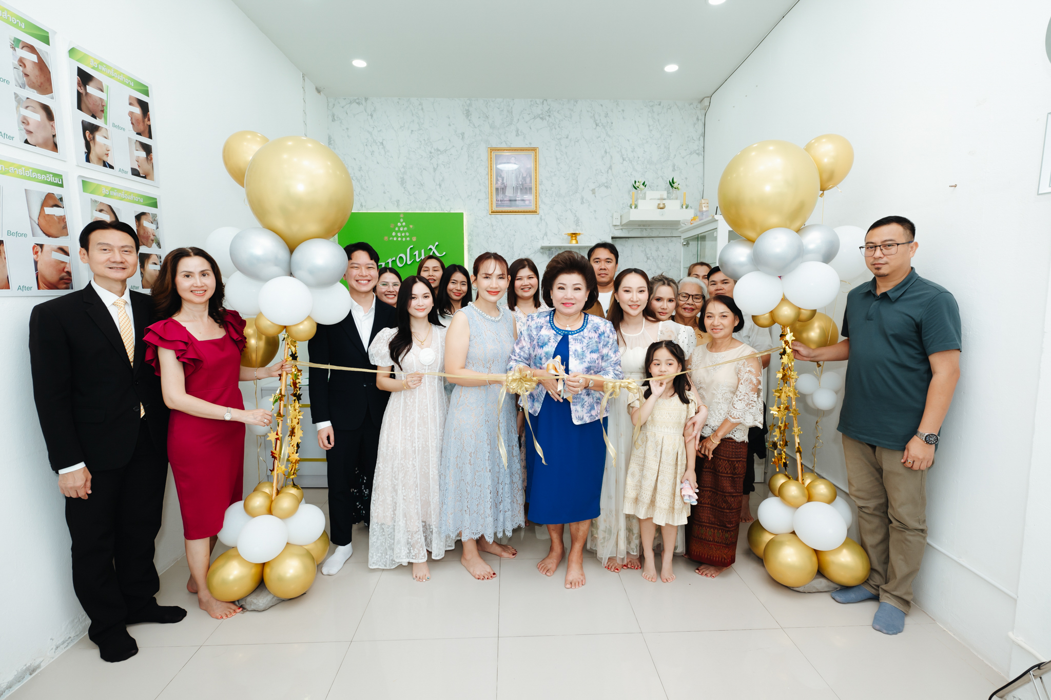 พิธีเปิดศูนย์ความงามสะโรรกษ์สาขาแม่กลอง จ.สมุทรสงคราม