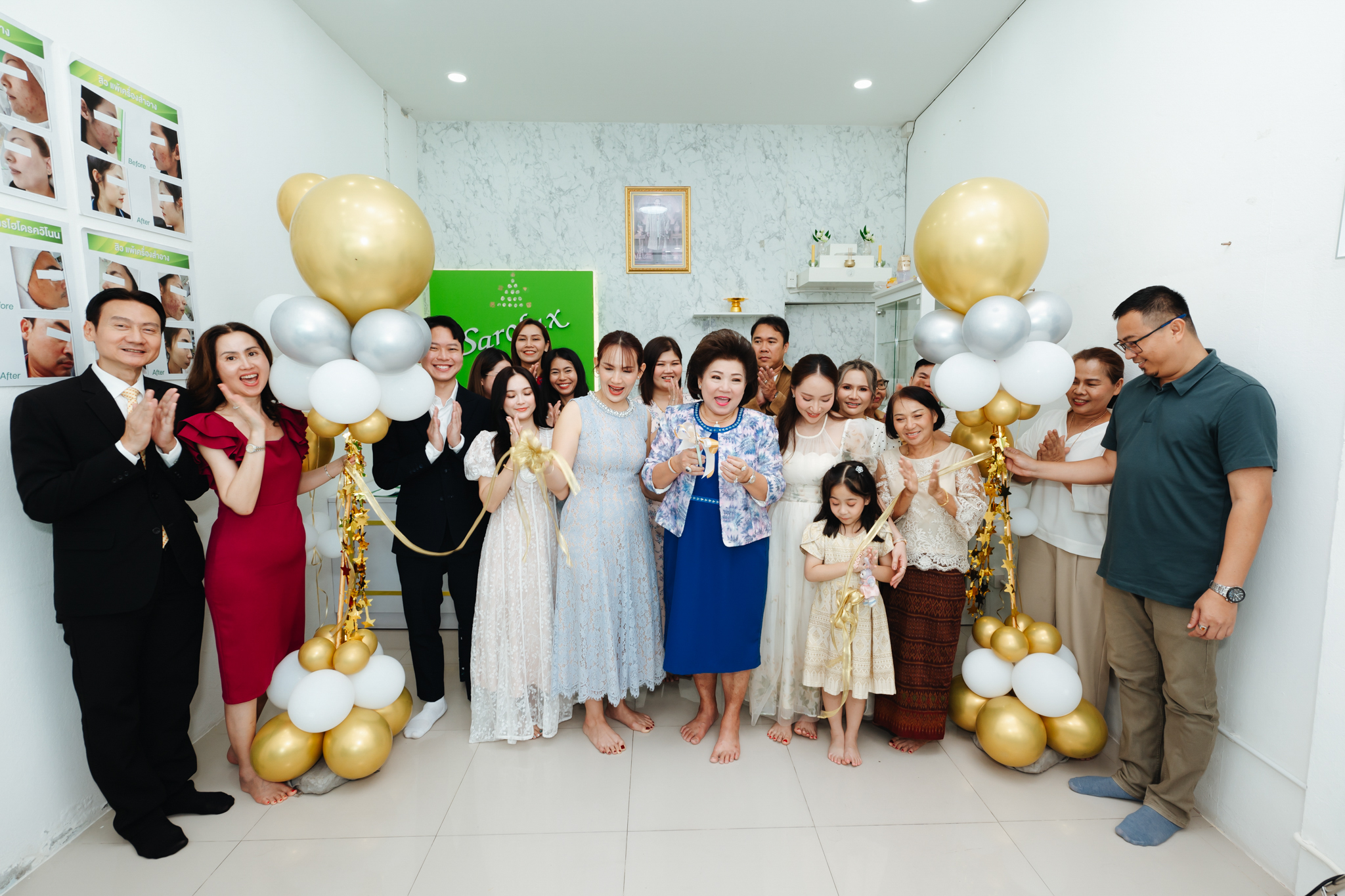 พิธีเปิดศูนย์ความงามสะโรรกษ์สาขาแม่กลอง จ.สมุทรสงคราม