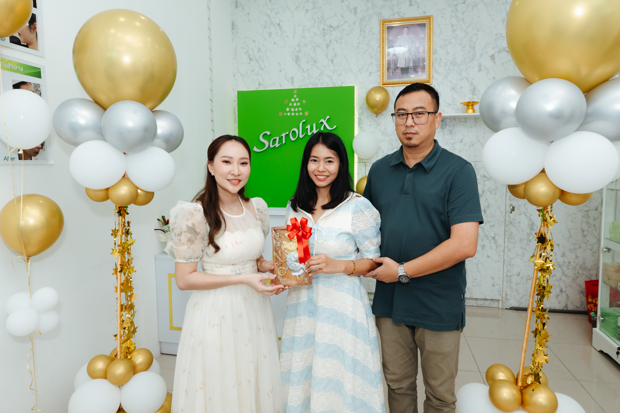 พิธีเปิดศูนย์ความงามสะโรรกษ์สาขาแม่กลอง จ.สมุทรสงคราม