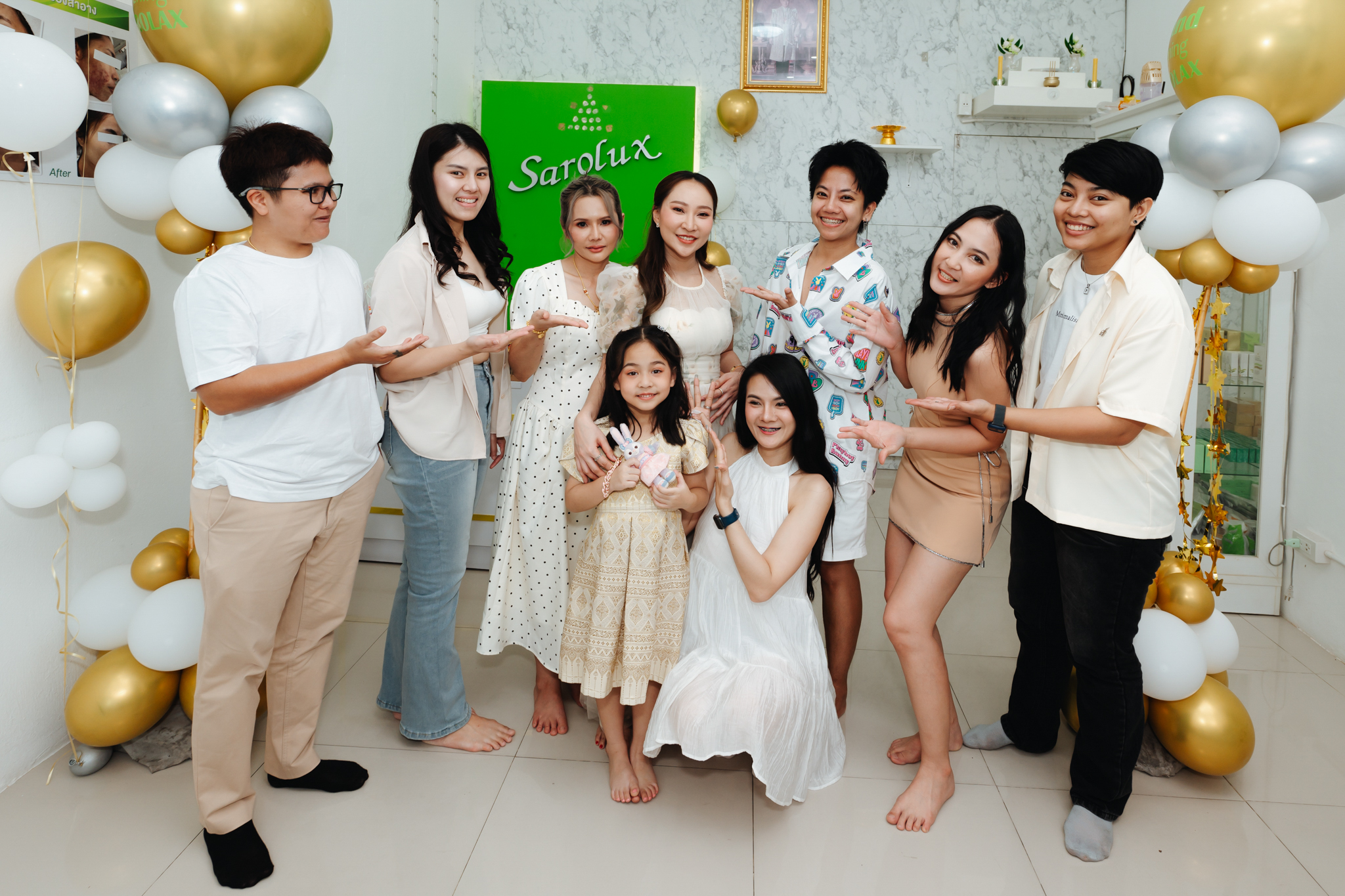 พิธีเปิดศูนย์ความงามสะโรรกษ์สาขาแม่กลอง จ.สมุทรสงคราม