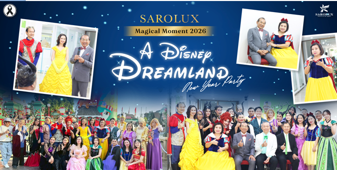 ส่งท้ายปีเก่าต้อนรับปีใหม่ 2569 กับ Sarolux Disneyland